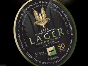 SAS Commemorative lager